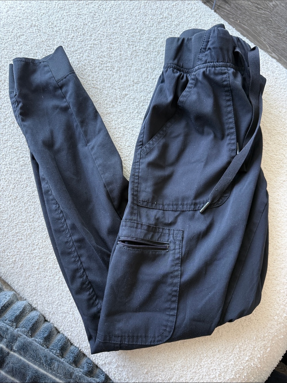 Adar Black Scrub Pants
